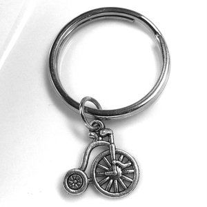 Pennyfarthing Bike Bicycle Charm Keyring Keychain